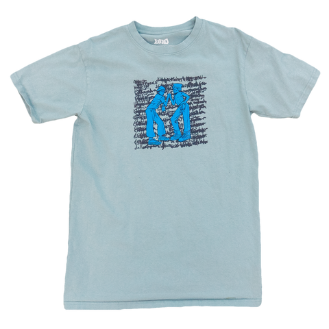 Bad Brothers Script - Agave Blue Tee
